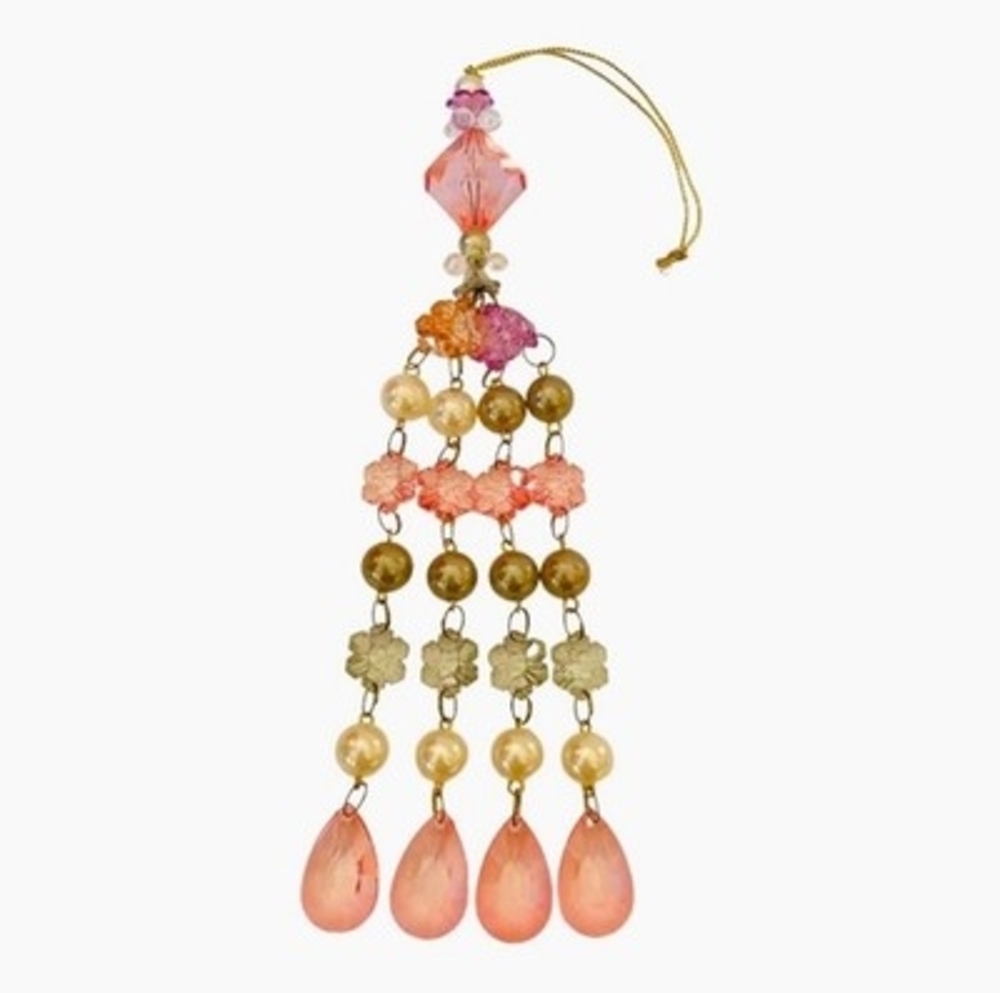 Christmas Ornament Beads Tassel Ornament Earring Teardrop Ornament Xmas Ornament - Picture 2 of 3